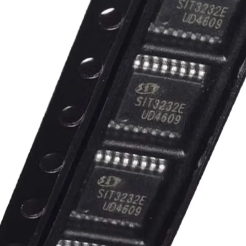 

10Pcs New Original Sit3232Eeue Sit3232E Tssop-16 3.3V/5V Dual-Channel Rs232 Transceiver Chip