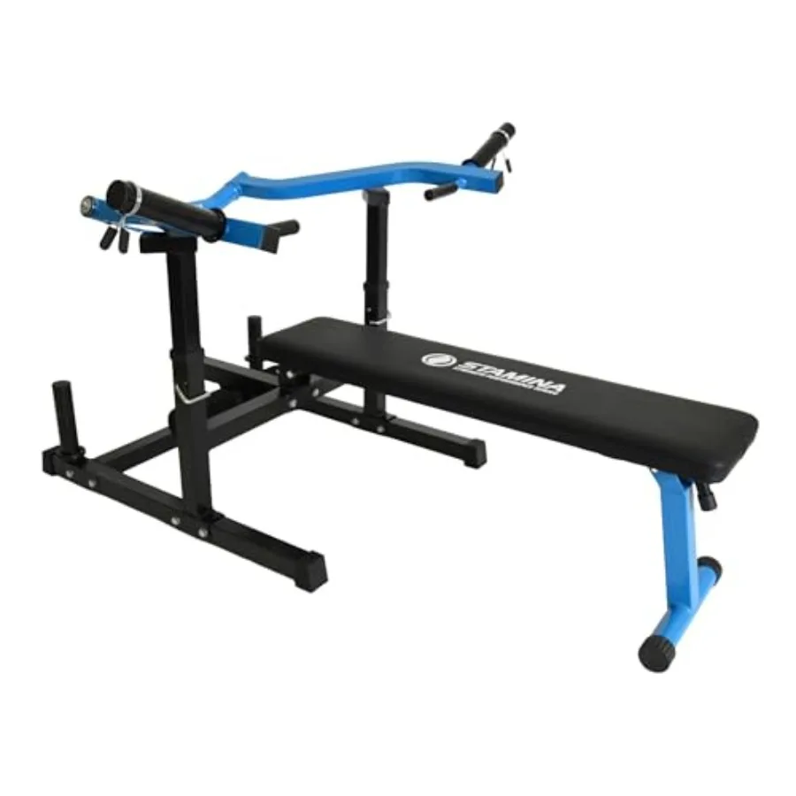 

Home Gym Workout or Exercise Equipment with Rubber Mat in Black for Indoor Fitness Training and Strength Building