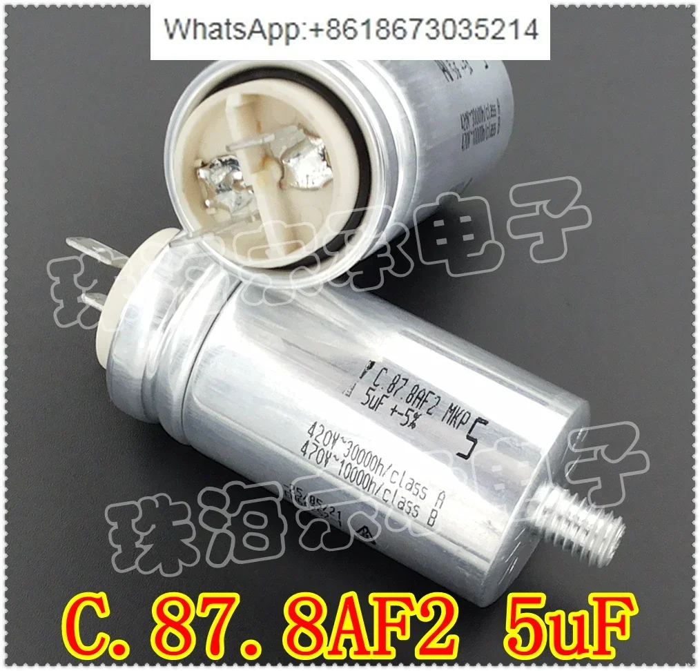 C.87.8AF2 MKP 5uF 420-470VAC Motor Start Capacitor