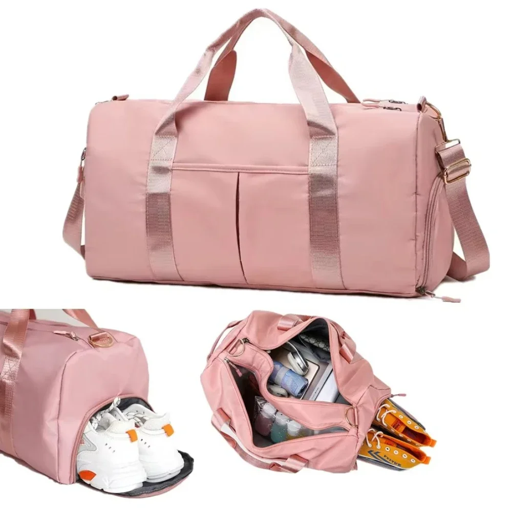 Fitness Bag Multi-functional Dry-wet Separation Movement Water-proof Travel Bag Yoga Bag Large-capacity Travel Bag