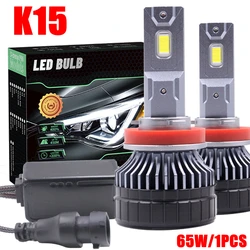 K15 130W Canbus 6000K H7 Led Headlight Bulb H4 H7 H11 9005 9006 Car Headlight Fog Light Led light k15