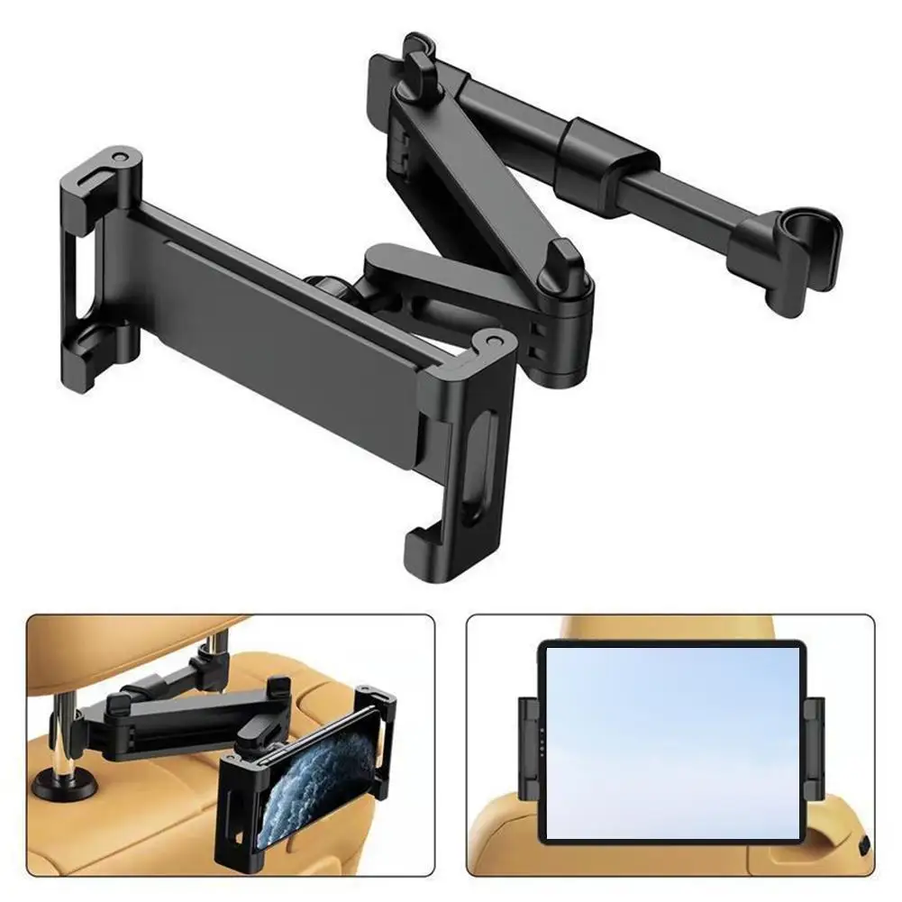 

Автомобильная подставка для мобильного телефона для 6,3*1,77*2,95 дюймов, держатель для планшета и телефона, масштабируемый держатель для подголовника на заднее сиденье, аксессуары