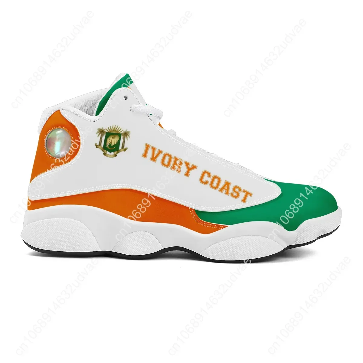Ivory goast Flag Print Teenage Cozy Sneakers Trendy Cozy Soft Basketball Shoes Outdoor Men Non-slip Durable Running Tennis Shoes