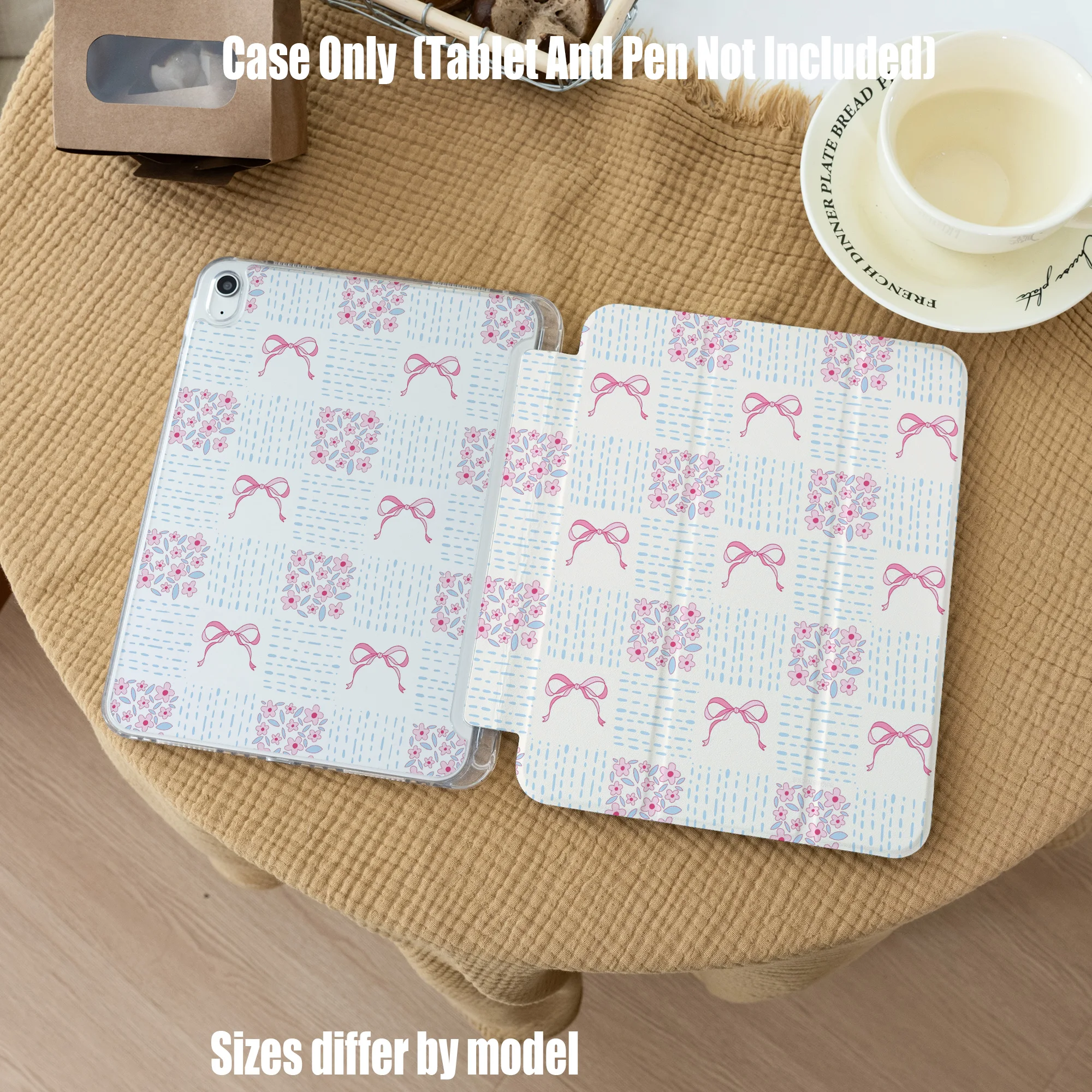 Premium TPU Tablet Case for Samsung and Apple All Models Slim Fit Protective Cover，Shockproof Lightweight Durable