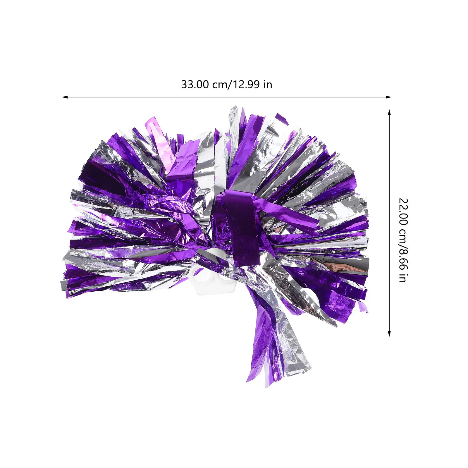 

6Pcs Delicate Cheering Pompoms Pet Material Visual Tactile Stimulation Sports Party Celebrations Cheerleader Pom Poms