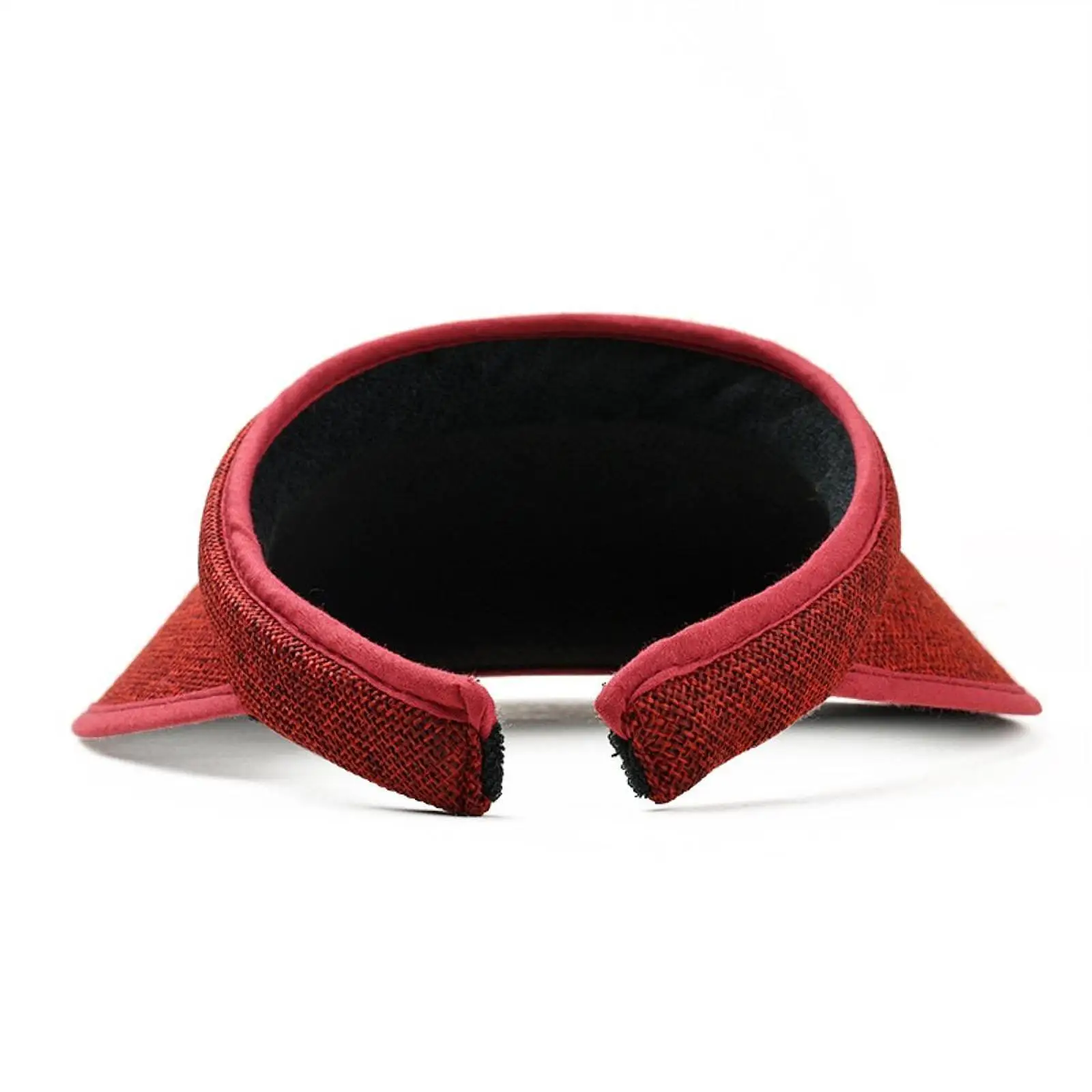 Breathable Sun Visor Hat Sweat Absorbent Adjustable UV Protection Cap for Cycling Running Golf Beach Cycling Fishing Activities