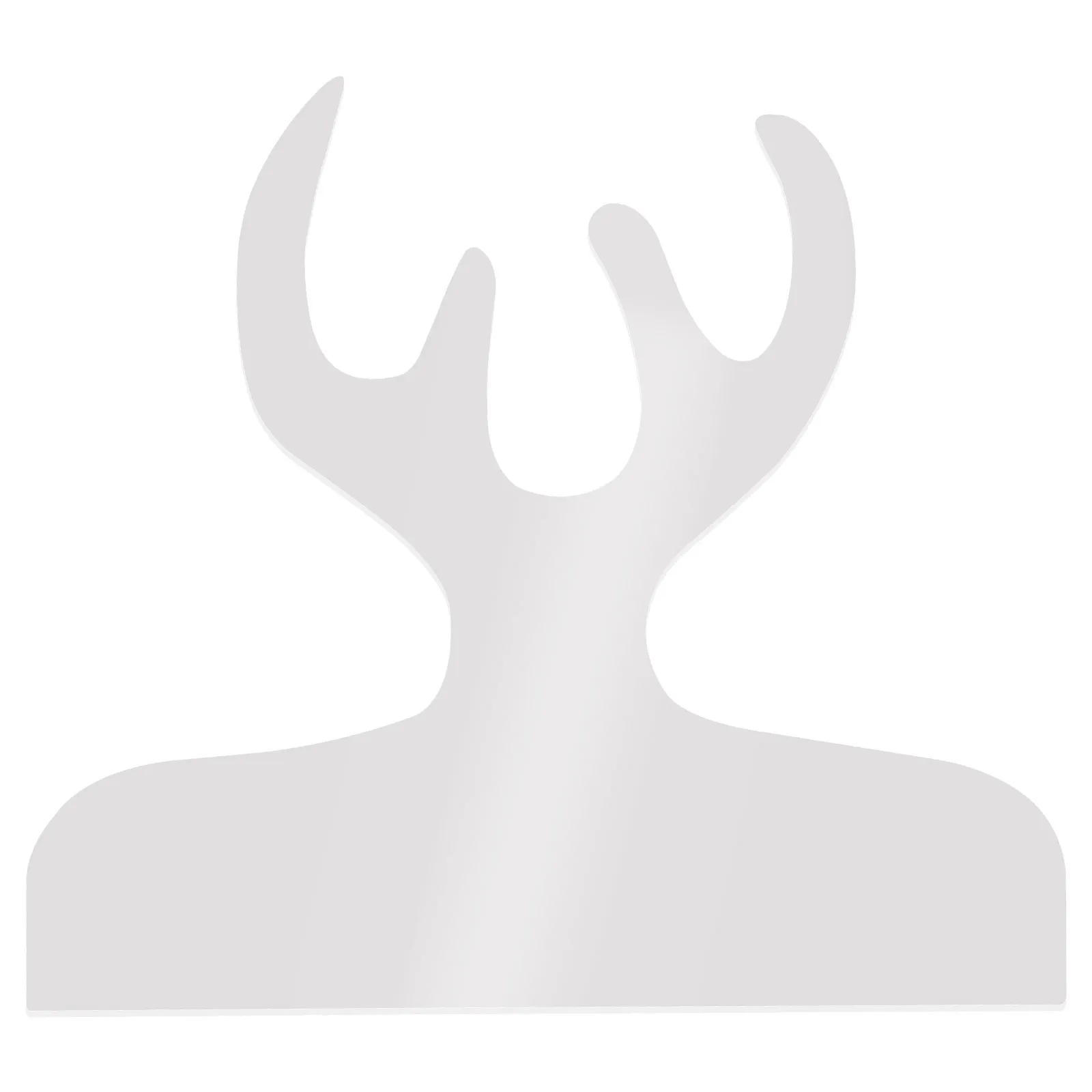 Акриловая разделочная доска с шаблоном ручки