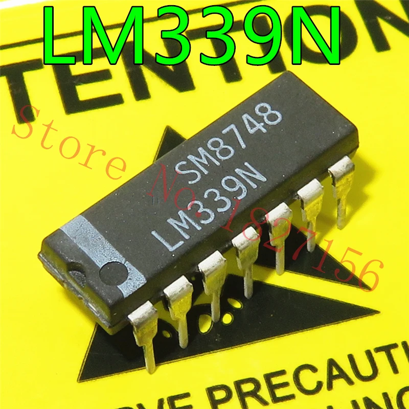 LM339 LM339N in stock   Quad Voltage Comparators for Industrial, Commercial and Military Applications