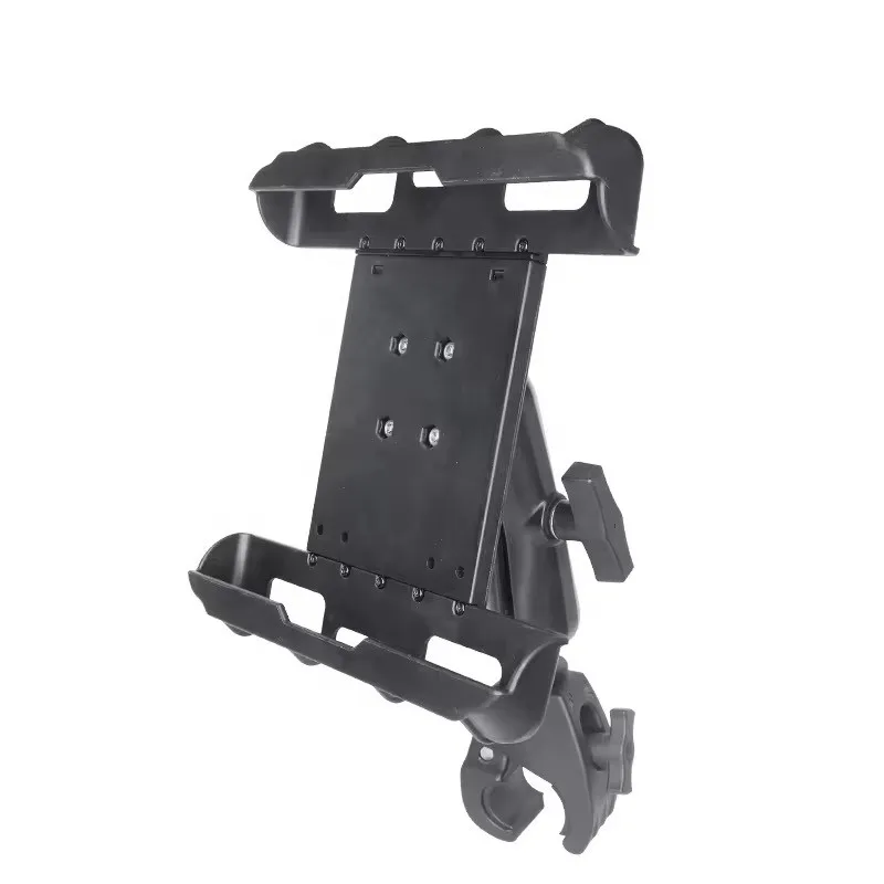 TabDock-Klemme, robuste Pfosten-/Stangenhalterung für stationäre Fahrräder, Fitnessstudio, Laufbänder, Wagen, Rollstühle, Krankenhauspatientenpflege