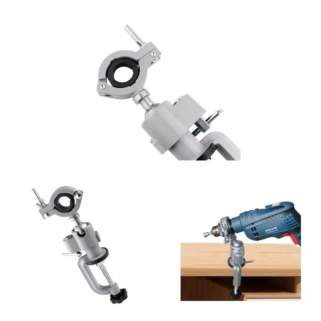 

652F настольные тиски, скамейки на 360 градусов, вращающиеся зажимы, держатель для шлифовальной машины, подставка для дрели, для
