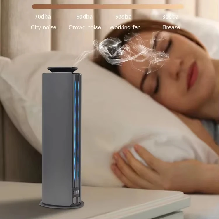 Luxury Aluminum Electric WIFI APP Tower Perfume Fragrance Air Scent Diffuser Machine Rechargeable Aroma Diffuser