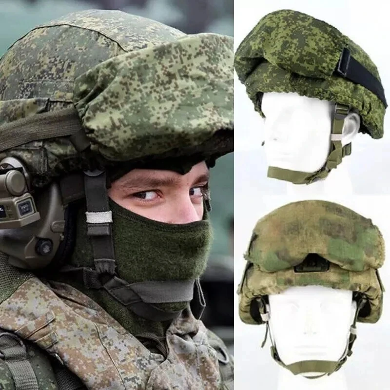 EMR Green Camouflage /MOX Tactical 6b47 Helmet Cloth Goggles Cover Protector Set