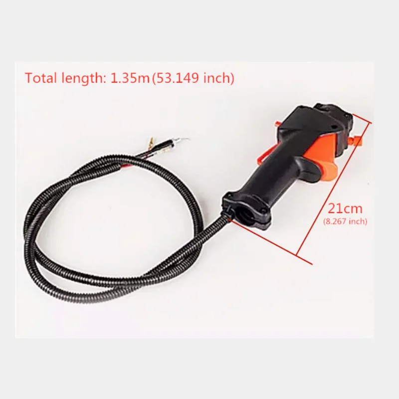 BG430 throttle handle for different model knapsack brush cutter grass trimmer backpack type accelerator cable control handle