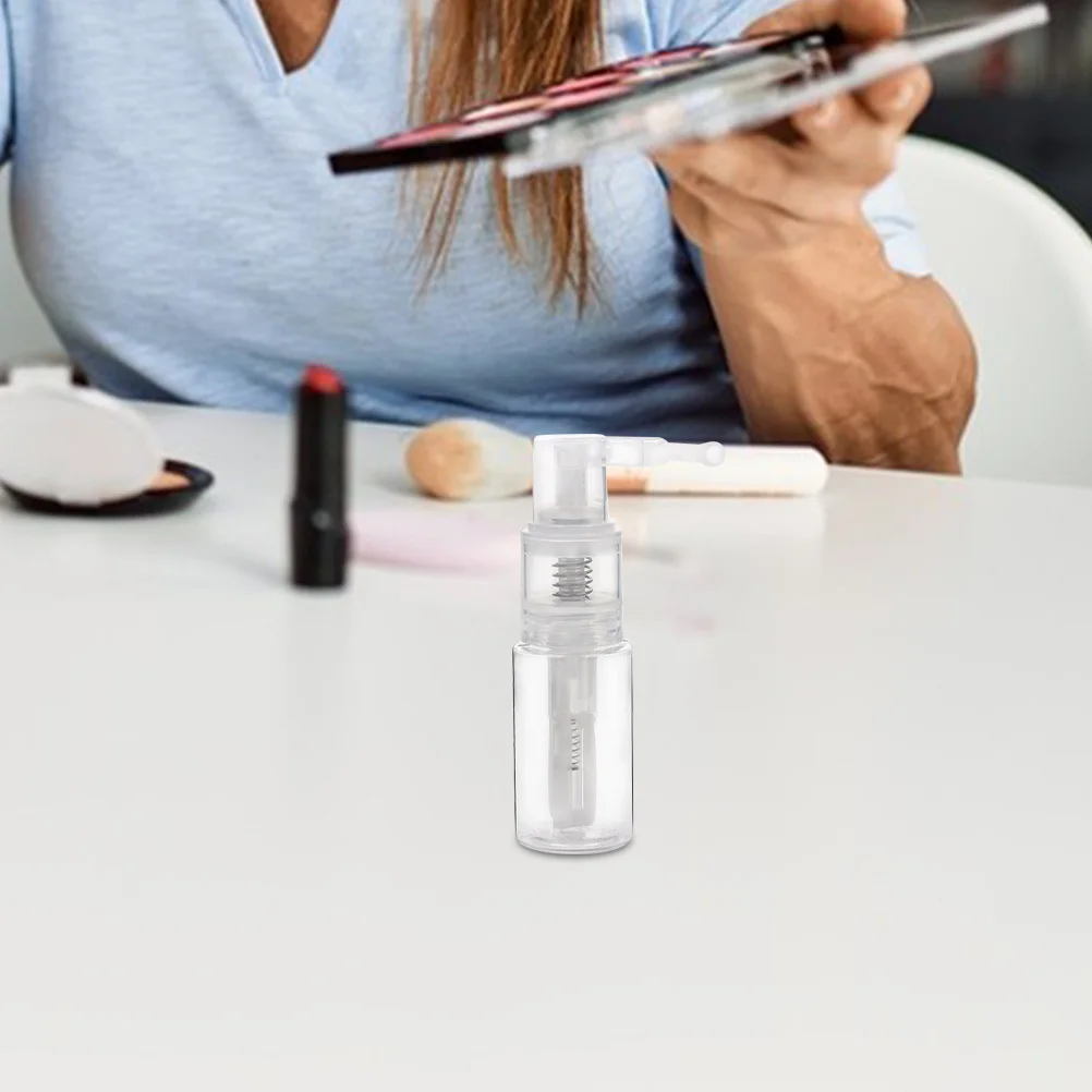 

Compact Powder Spray Bottle Long Nozzle Oral Medicine Dispenser Durable Reusable Plastic Practical for Travel Use