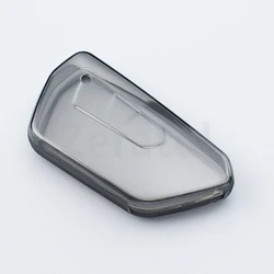 Transparent TPU Shell Fob For Volkswagen Golf 8 MK8 ID-4 ID-6 For Skoda Octavia A8 For Seat Leon FR MK4 Cupra Car Key Case Cover