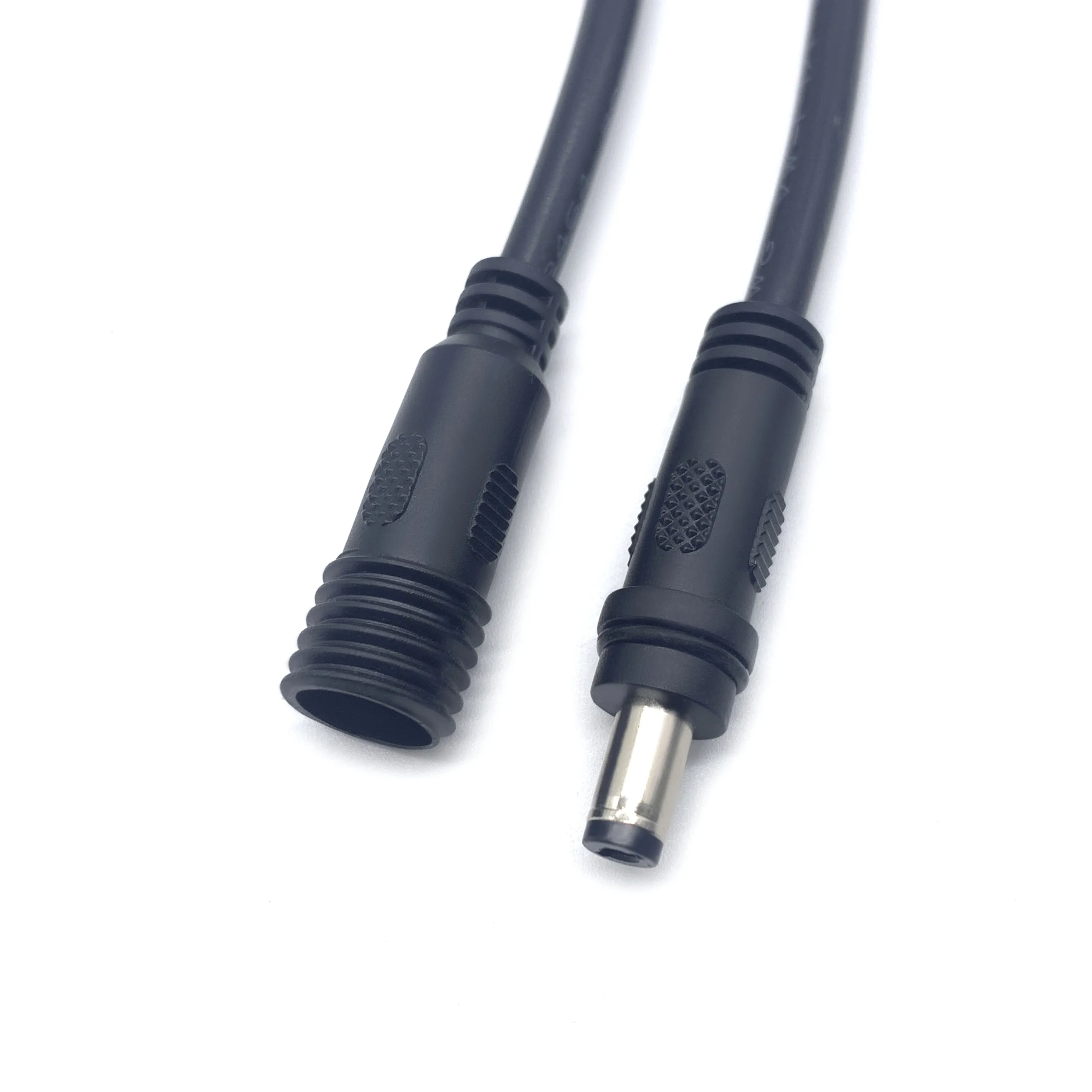 DC 5.5*2.1 MM Male To Female With Waterproof Thickened Plug Wire 2464 18awg 12V DC 5521 Plug Extension Power Cable