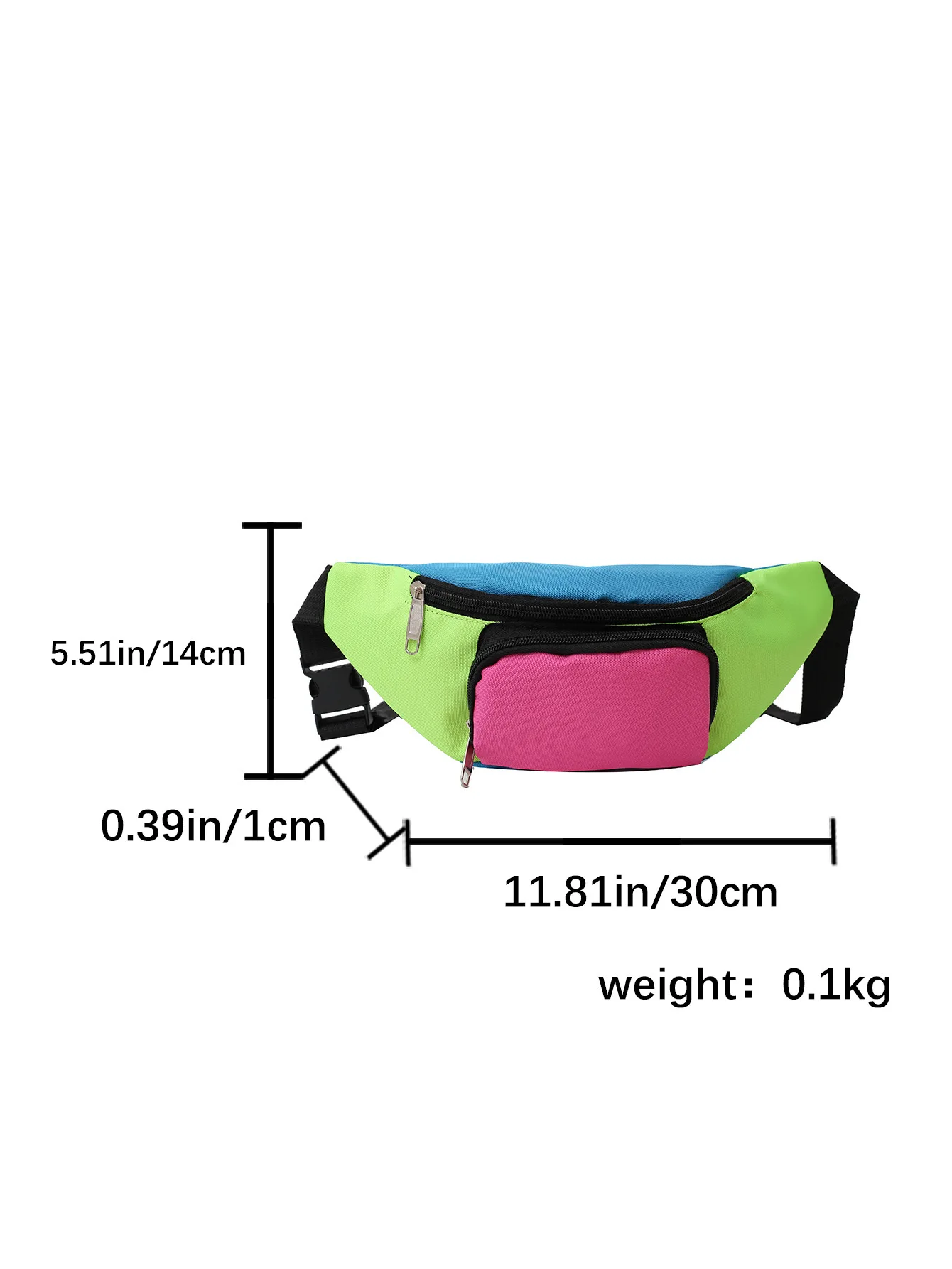 Mens Oxford Cloth Chest Waist Pack Outdoor Crossbody Sling Bag Multi Purpose Sports Storage Casual Bag