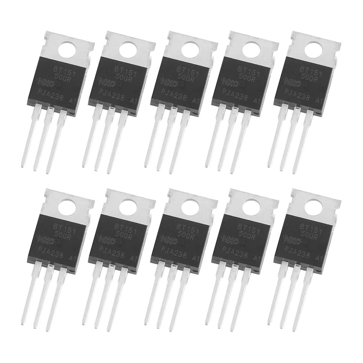 10x BT151-500R SOT78 Package Motor Control SCR Thyristors 500V 12A