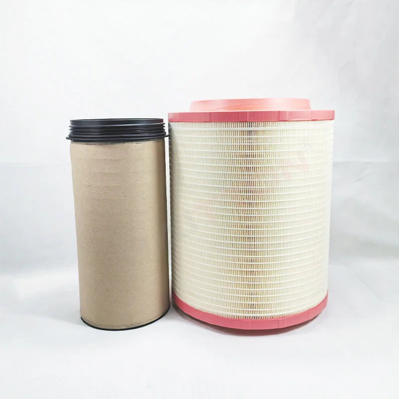 

Air Filter Set Replacement for VOLVO FH FHII FH420 FH460 FH480 FH520 FH500 FH12400 RENAULT VI T380P T380T T440T T480T T520T