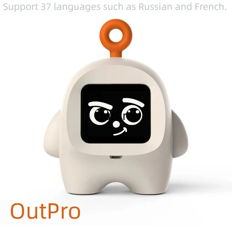 deepseek-ai-companion-robot-37-languages-smart-chat-learning-assistant-white-yellow-optional