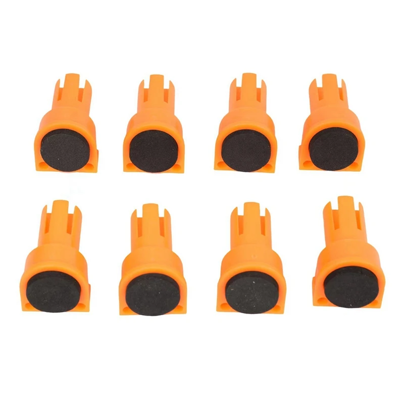 8Pcs Bench Dog With Grommet Bench Brake Inserts Made Of Nonslip EVA For 3/4Inch Dog Holes A Woodworking Shop Essential