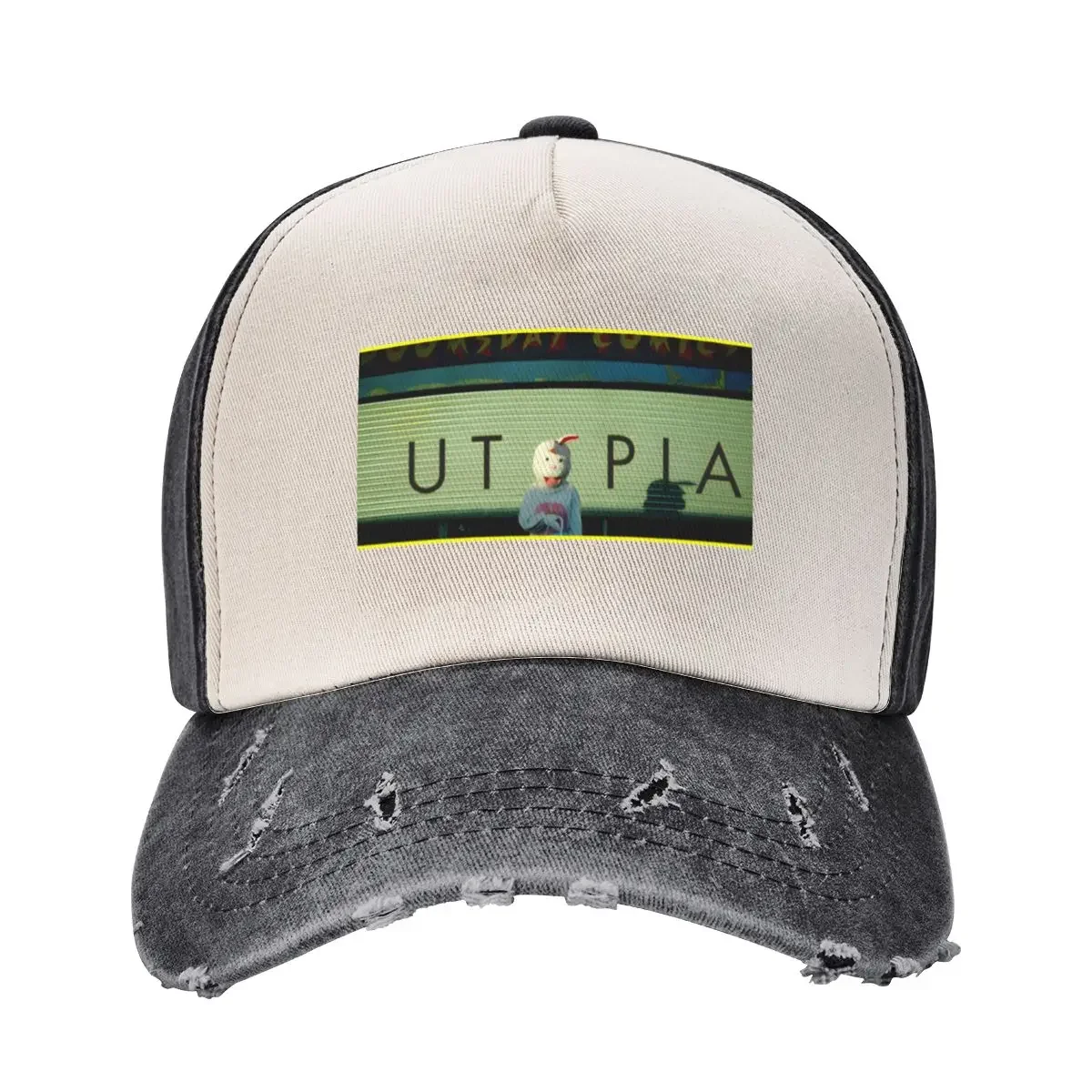 UTOPIA DOOMSDAY COMIC INTRO Baseball Cap Mountaineering fishing hat party Hat western Hat For Women Men's