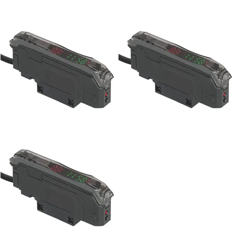 【RECOMENDAR】3X Intelligent ER2-22P Dual Digital Fiber Optic Amplifier Sensor Diffuse Reflection Induction Photoelectric Switch
