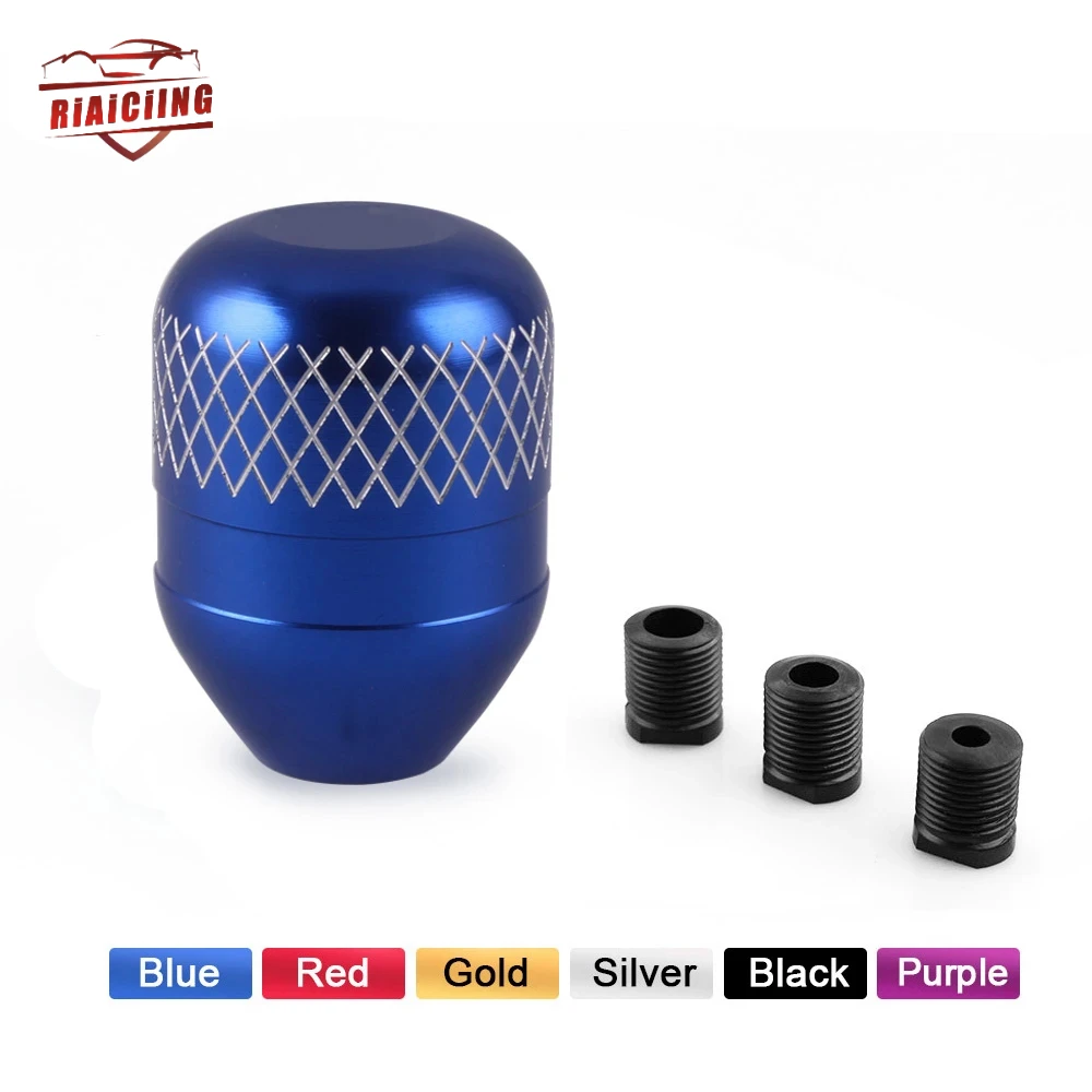 

6 Colors General purpose Aluminum Cnc Carving Shift Knob Gear for honda Acura Manual Transmission Shifter Lever Knob
