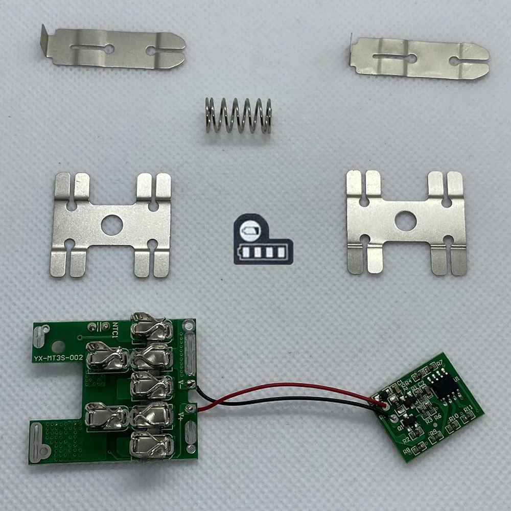 Obudowa baterii do ładowania Makita obwód ochronny płytka PCB wskaźnik LED na Makita 10.8V 12V BL1020 BL1041 BL1015