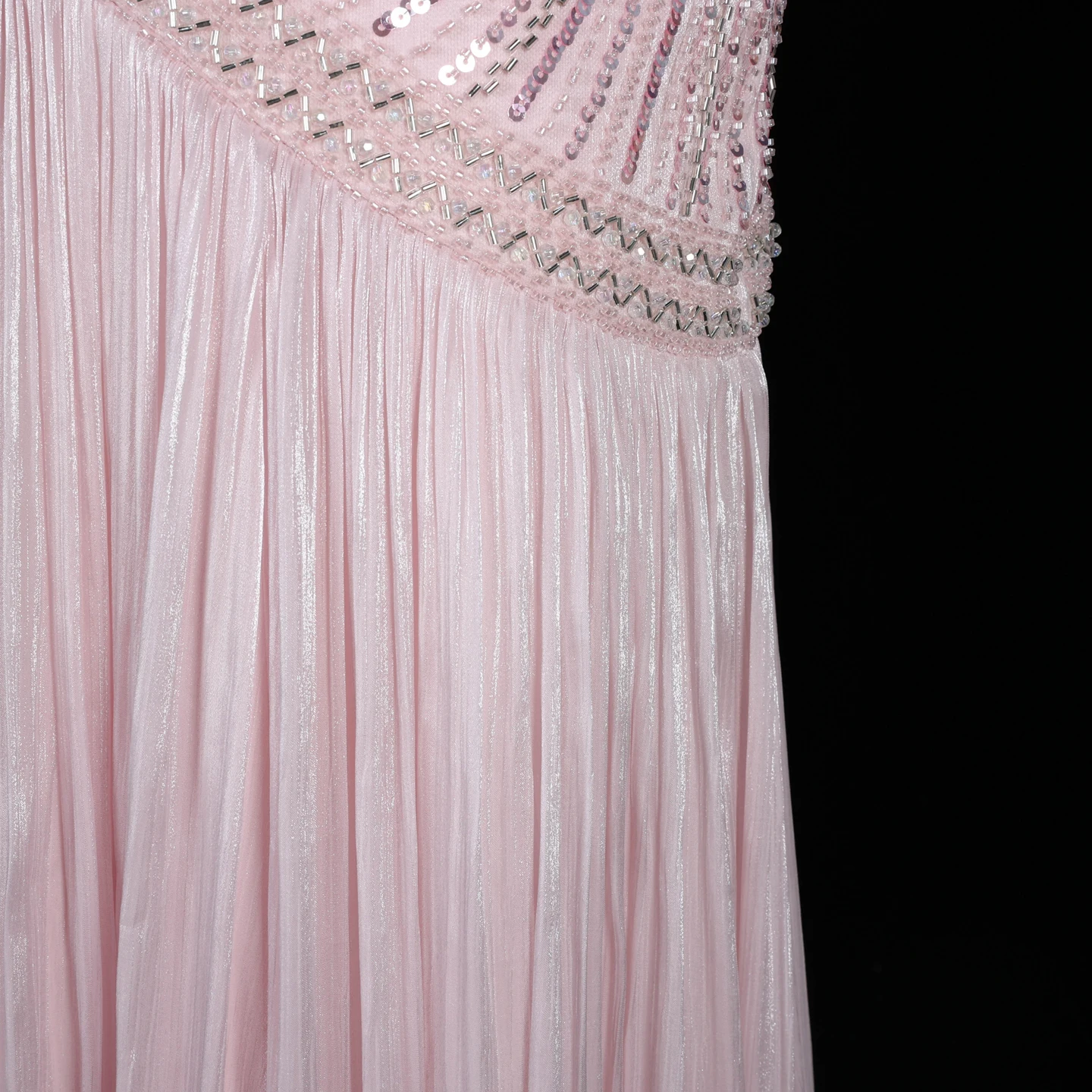 Sharon Said Abendkleider Luxuriöse Meerjungfrauen-Abendkleider, trägerlos, mit Perlen und Pailletten, glamouröse formelle Hochzeits- und Partykleider aus Dubai, SS325, maßgeschneidert – Detail 14