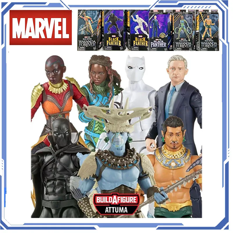 Marvel Legends Black Panther Hatut Zeraze Nakia Okoye Ross Namor Attuma BAF Wave 6