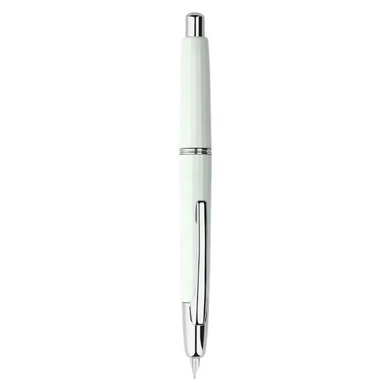

AEF7-Press Resin Fountain Pen Extra Fine Nib 0.4Mm Ink Pen Converter For Writing Gift