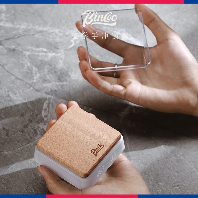 Binoo Coffee Professional Digital Scale เครื่องชั่งกาแฟขนาดเล็กในครัวเรือน Professional Sensitive Italian Hand-Brewed Coffee Scale