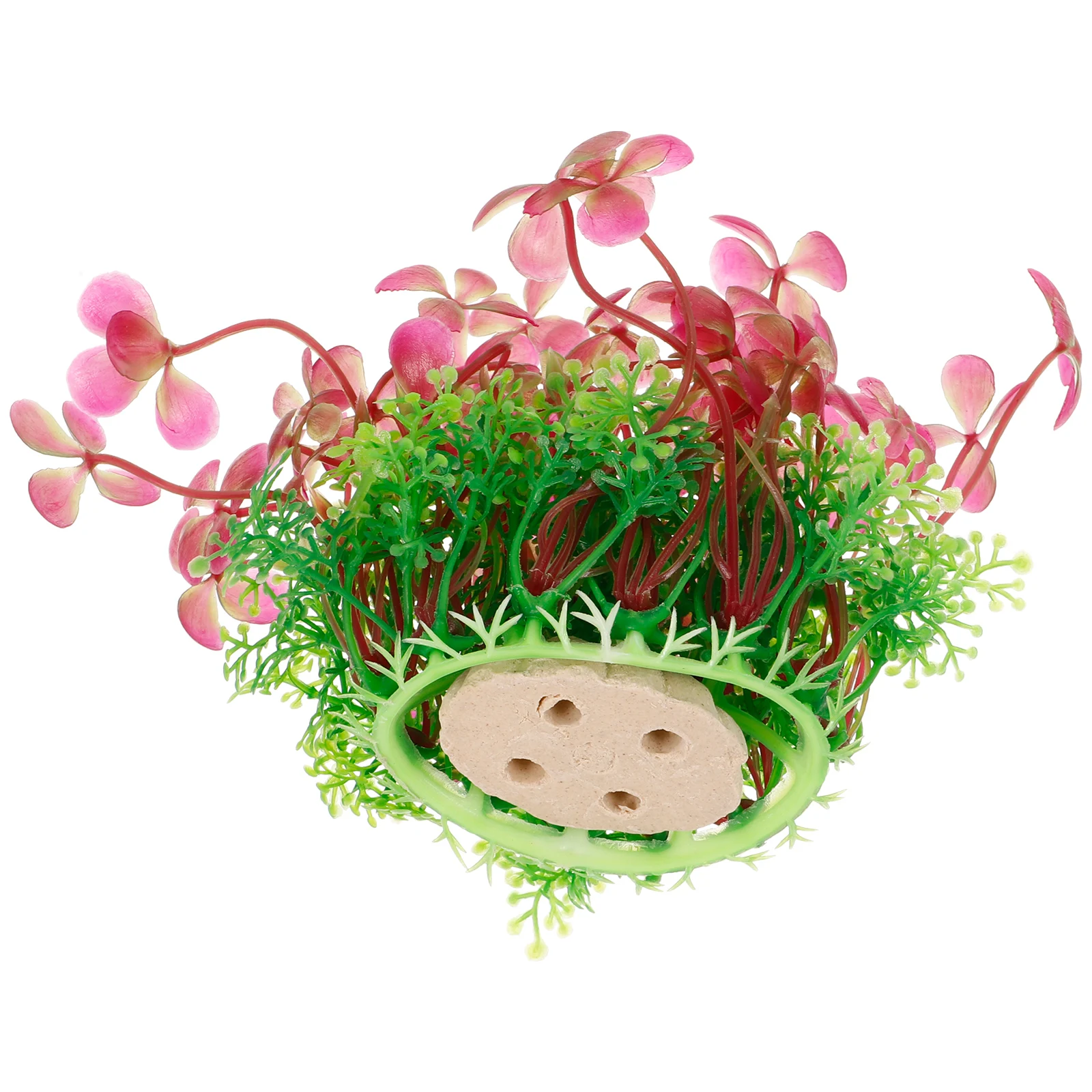 

Four Leaf Clover Decoration Fish Tank Accessories CO63 Artificial Aquarium Plants Realistic Plastic Fish Tank Plants
