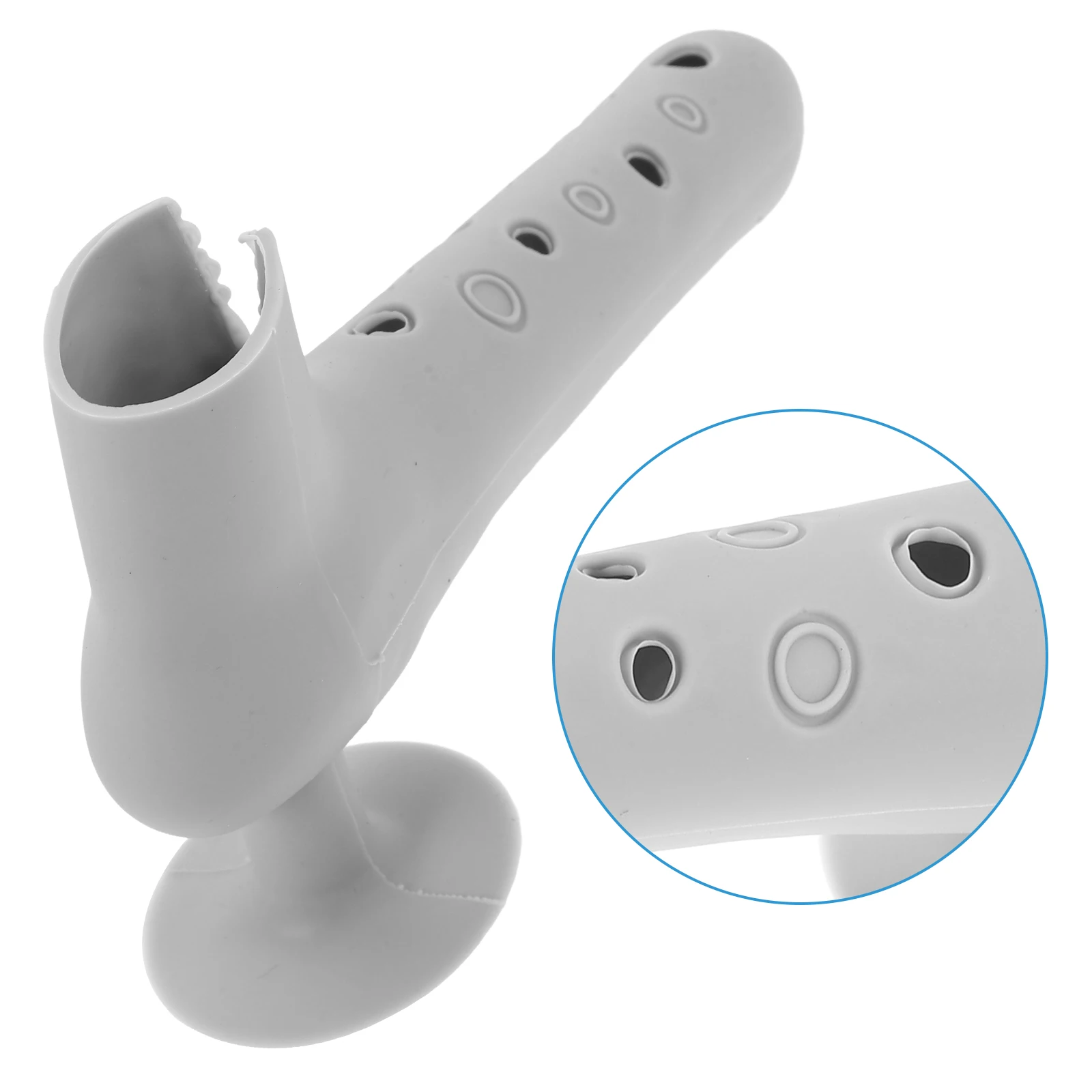 

2Pcs Door Handle Cover Silicone Wall Protector Anti Collision Door Knob Safety Guard Thickened Design No Punch Required Hardware
