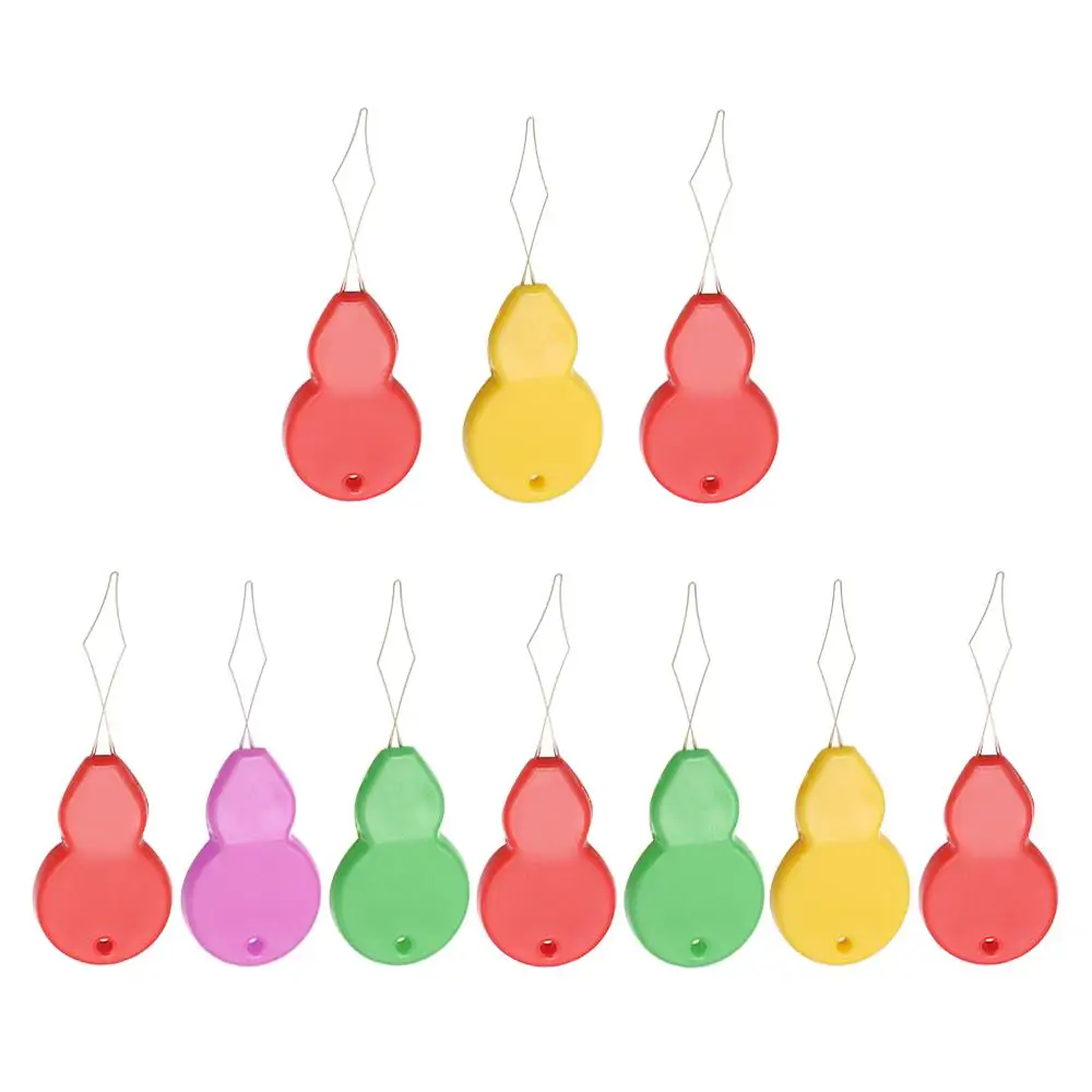 10/50/100pcs New Plastic Bow Stitch Insertion Hand Machine Sewing Tool Needle Threader