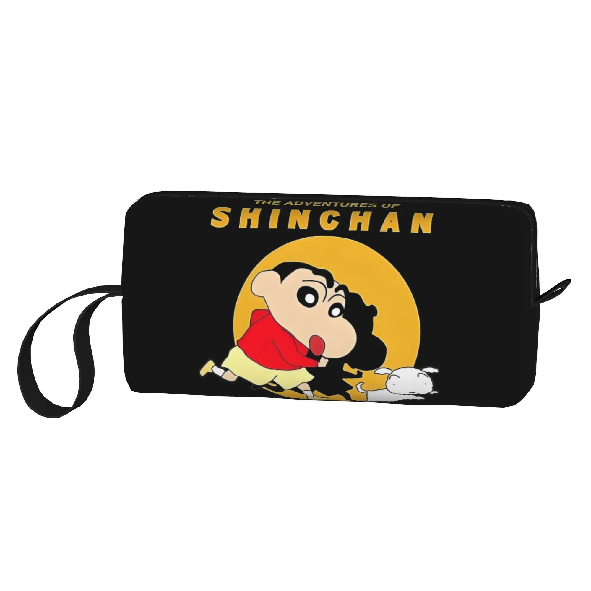 Портативная косметичка-органайзер для путешествий Shin-chan: дорожный несессер для макияжа и косметики, женская сумка для хранения косметики, кейс-бокс