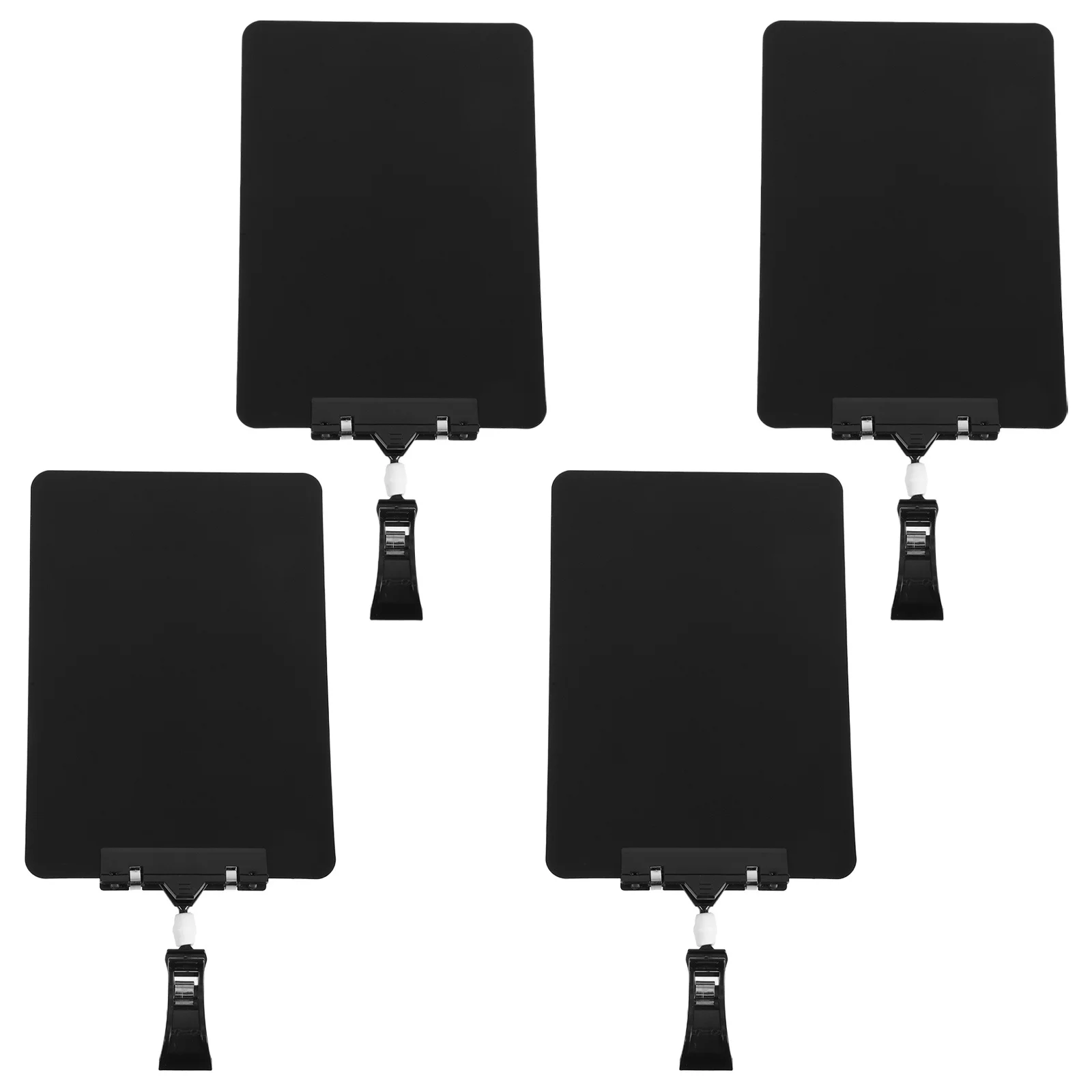 4 قطعة مقاطع علامة السعر مجموعة إعادة الكتابة علامات السبورة الصغيرة لمتجر البيع بالتجزئة سوبر ماركت عرض أصحاب حامل علامة البيع بالتجزئة #4