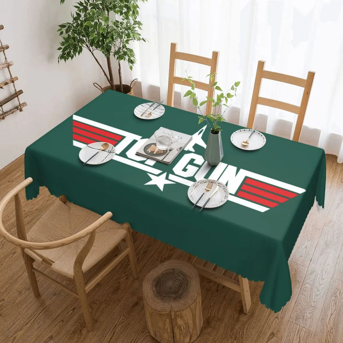 

Rectangular Tablecloth Tablecloth Fit 40"-44" Table Cloth Table Cover