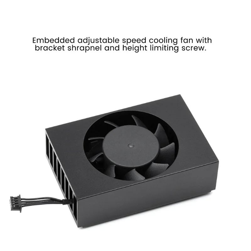 B68A Speed-Adjustable Cooler Fan For Jetson Cooling Fan Compatible For Jetson Orin Nano / Jetson Orin NX