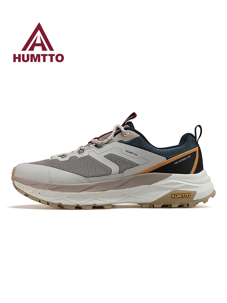 HUMTTO 2025 Hiking shoes men outdoor anti slip lightweight off-road sneakers sports trekking shoes ankle climbing casual shoes