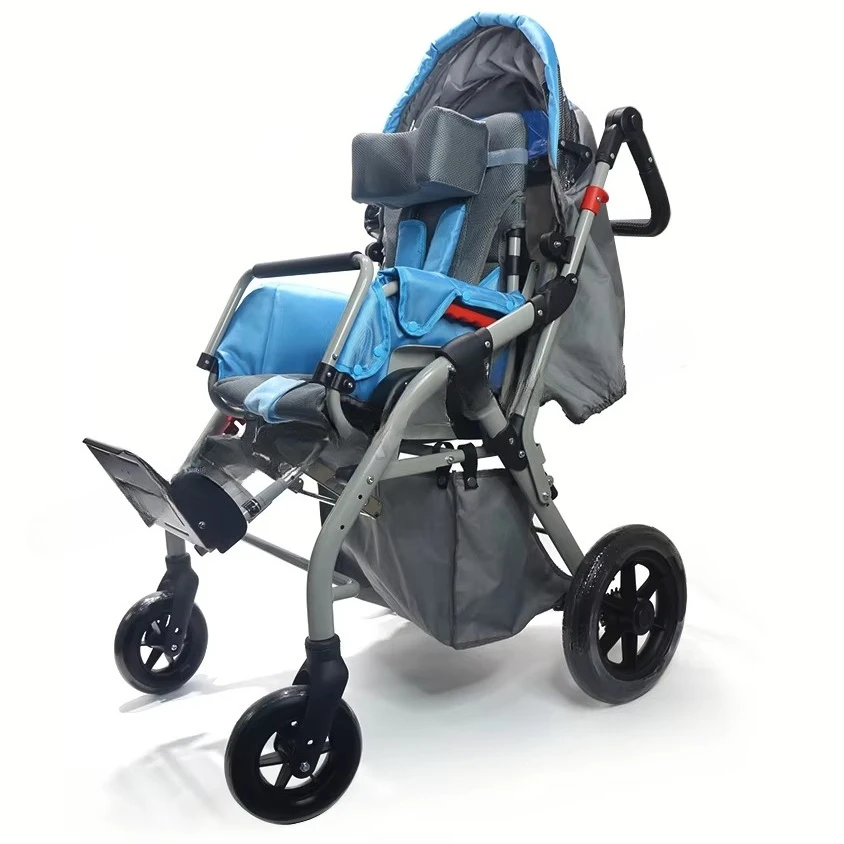 Hot-selling bathroom cerebral palsy wheelchair CP pediatric baby shower adjustable reclining child bath chair view 6