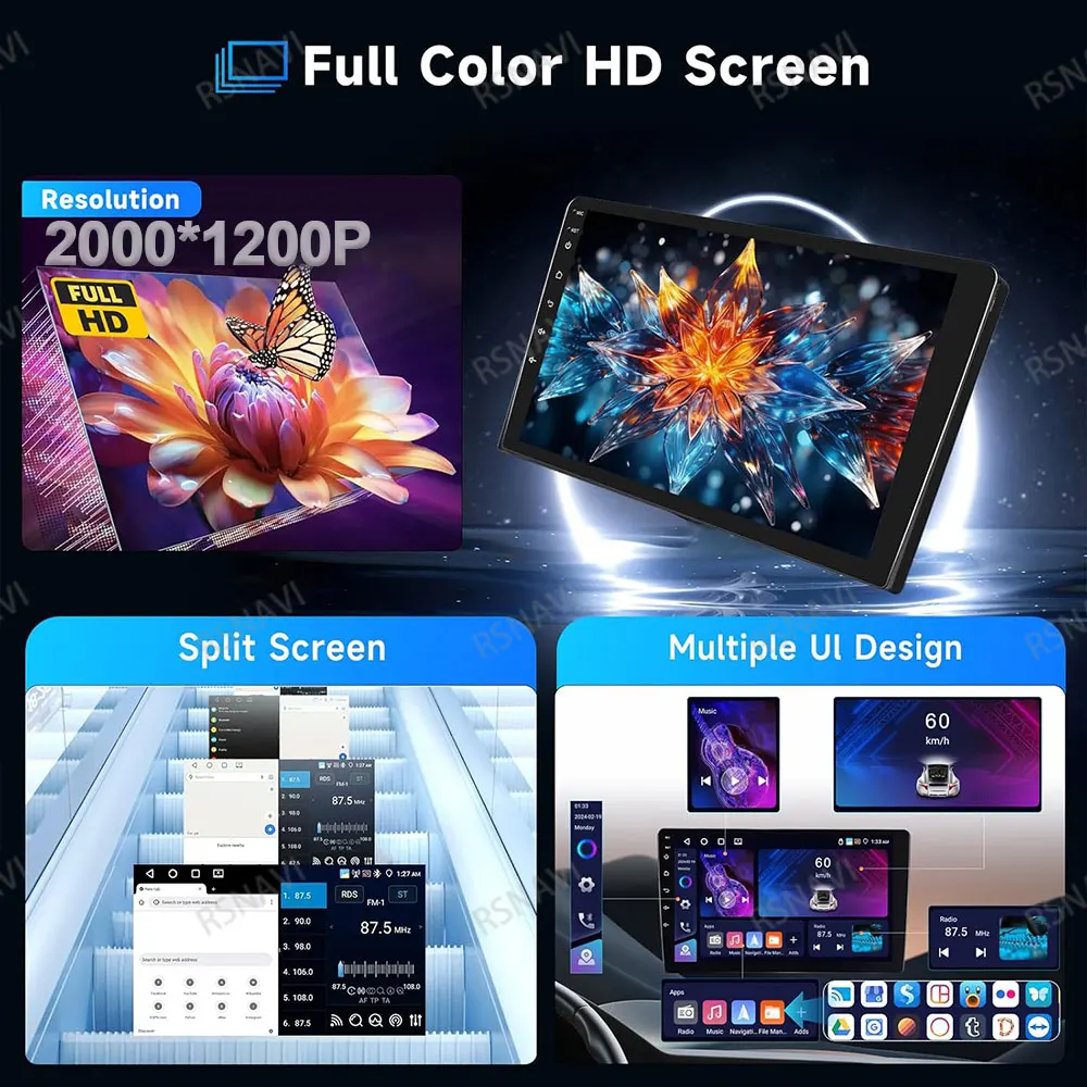 راديو سيارة أندرويد 15 لهوندا CR-Z 1 CRZ LHD 2010 - 2016 كوالكوم 5G WIFI وحدة رأس DVD 9/10 بوصة DSP Autoradio لاسلكي 8 كور #5