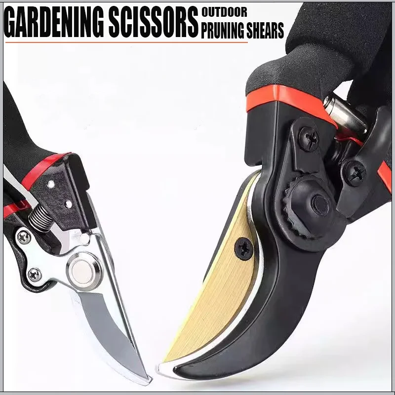

SK5 Steel Garden Hand Pruner Orchard Shears Tree Trimming Tool for Pruning Fruit Trees Durable Garden Cutting Tools