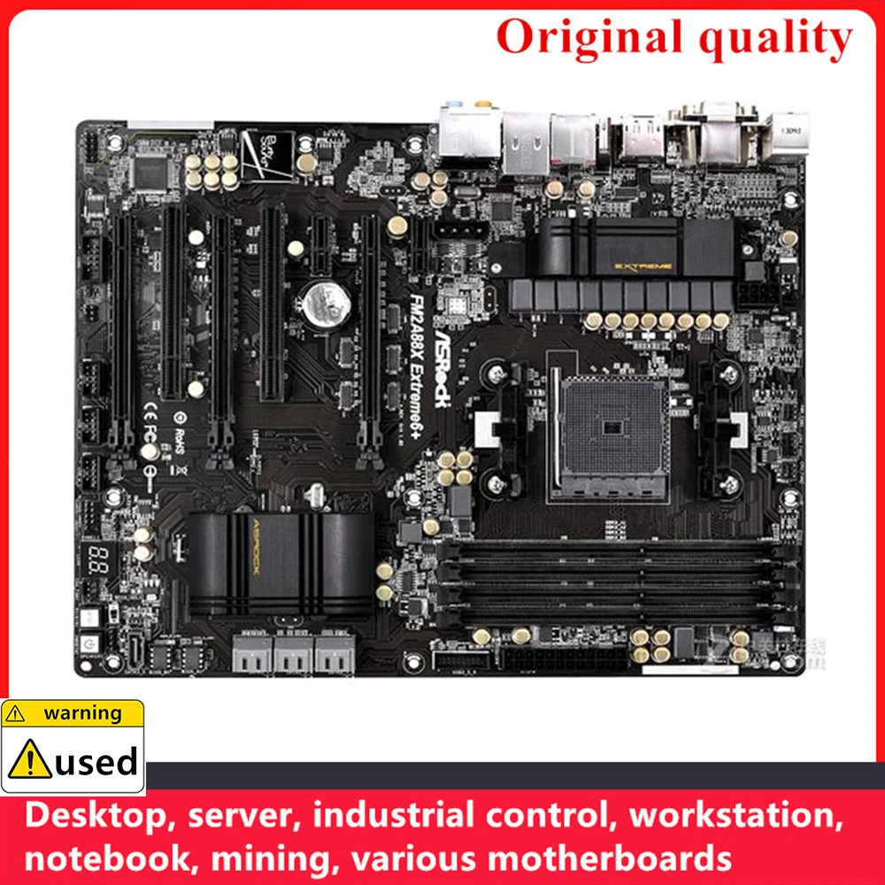 

Used For ASROCK FM2A88X Extreme6+ Motherboards Socket FM2 FM2+ DDR3 64GB For AMD A88X A88 Desktop Mainboard SATA III USB3.0