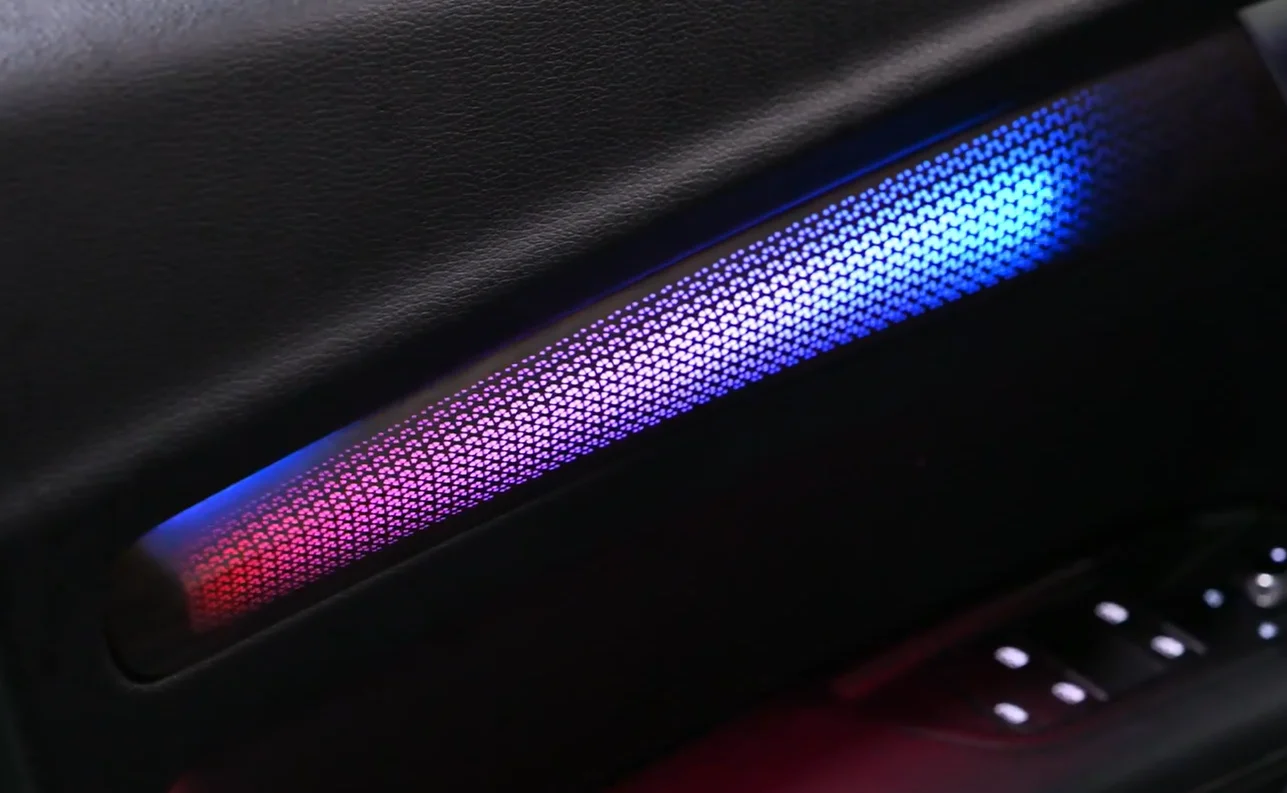 Short-wheelbase Version Dynamic Dashboard Ambient Lighting for Q5 2018-2025 Atmosphere LED Strip Center Console Accessories
