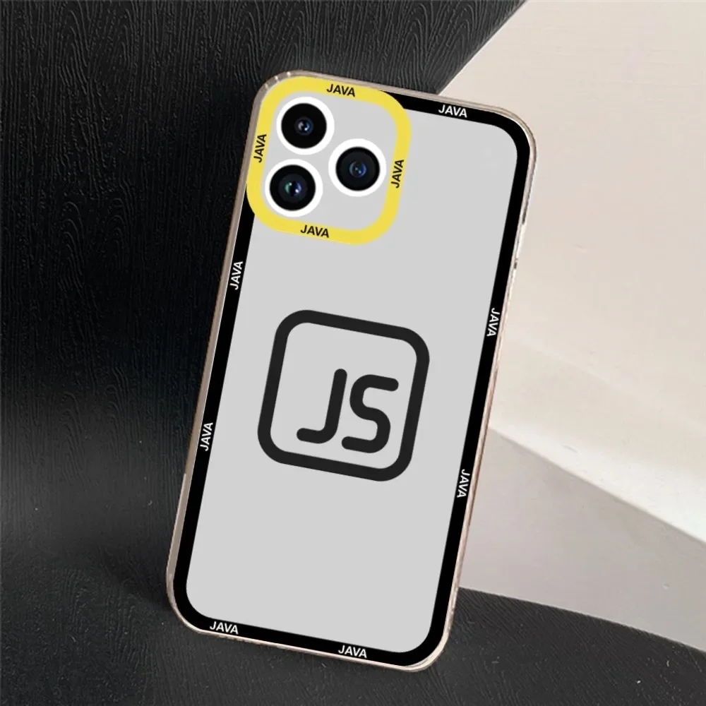 JavaScript NodeJS Vuejs Accessories Phone Case For Samsung S20 S21 S22 S23 ULTRA PLUS LITE Transparent Shell