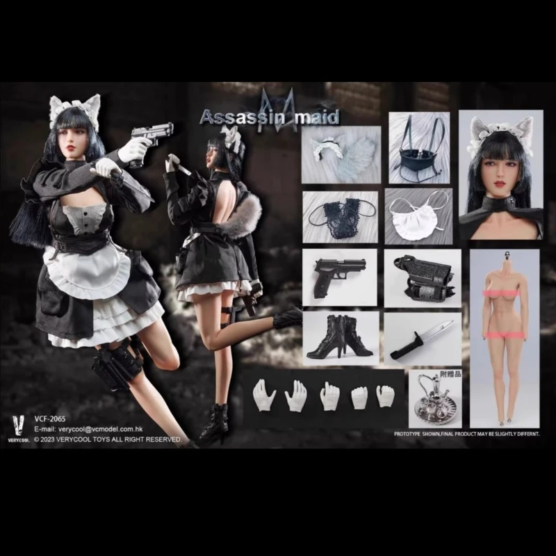 

VERYCOOL 1/6 Female Assassin Assassination Maid Miqier VCF-2065 Moving puppet female soldier model