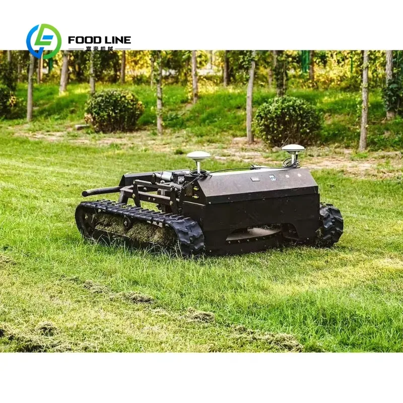 App-Control Smart 4-Stroke Battery-Powered Electric Lawn Mower Self-Propelled 900mm Max Cutting Width Remote Monitoring Custom