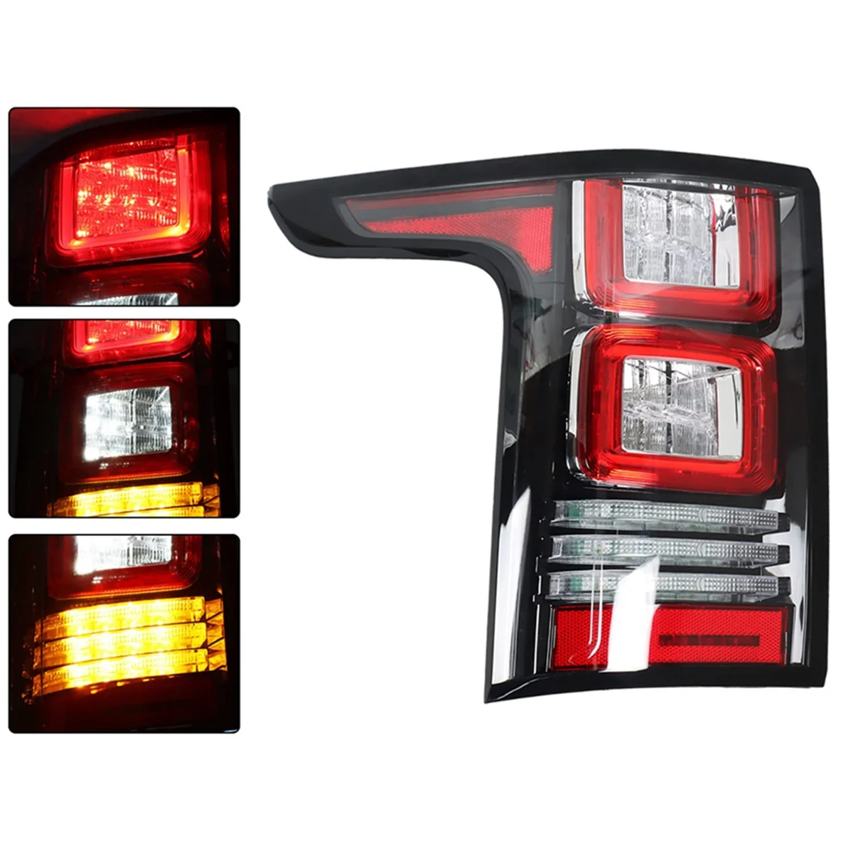 รถยนต์ซ้าย LED ไฟท้ายด้านหลังไฟเลี้ยวไฟเตือนสําหรับช่วง L405 2013-2017 LR 061659